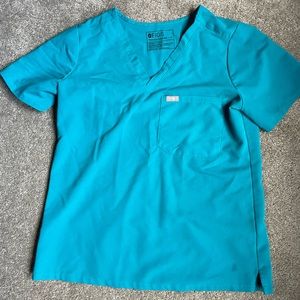 Figs scrub top Teal-RARE COLOR